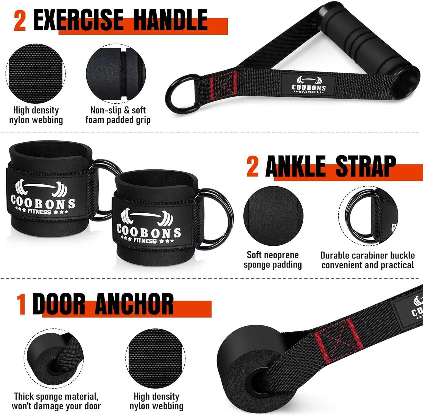 Heavy Resistance Bands for Working Out, 360LBS Exercise Bands with Handles, Workout Bands for Men, Weight Fitness Bands Set for Muscle Training, Strength, Slim, Yoga, Home Gym Equipment